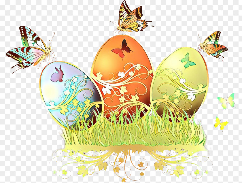 Easter Egg M. Butterfly Illustration Graphics PNG