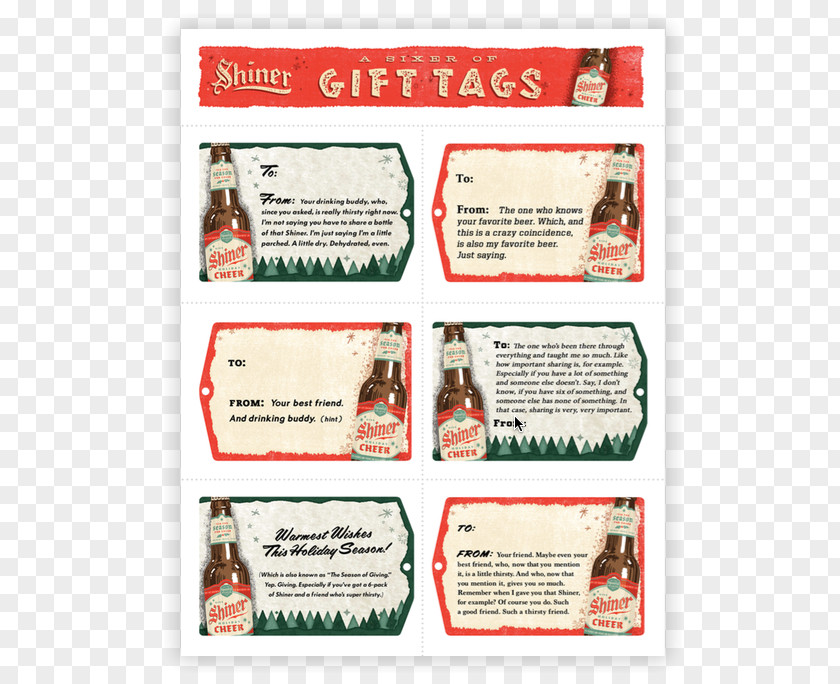 Gift Tags Brand Font PNG