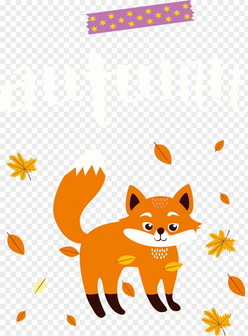 Little Foxes In Autumn Fox PNG