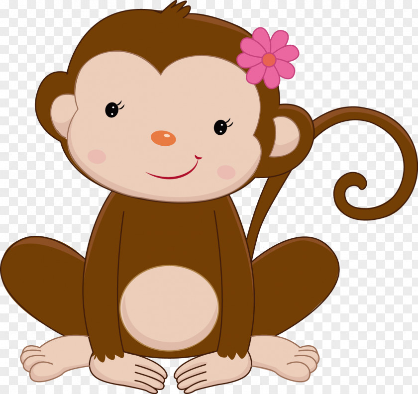 Monkey Primate Ape Infant Clip Art PNG