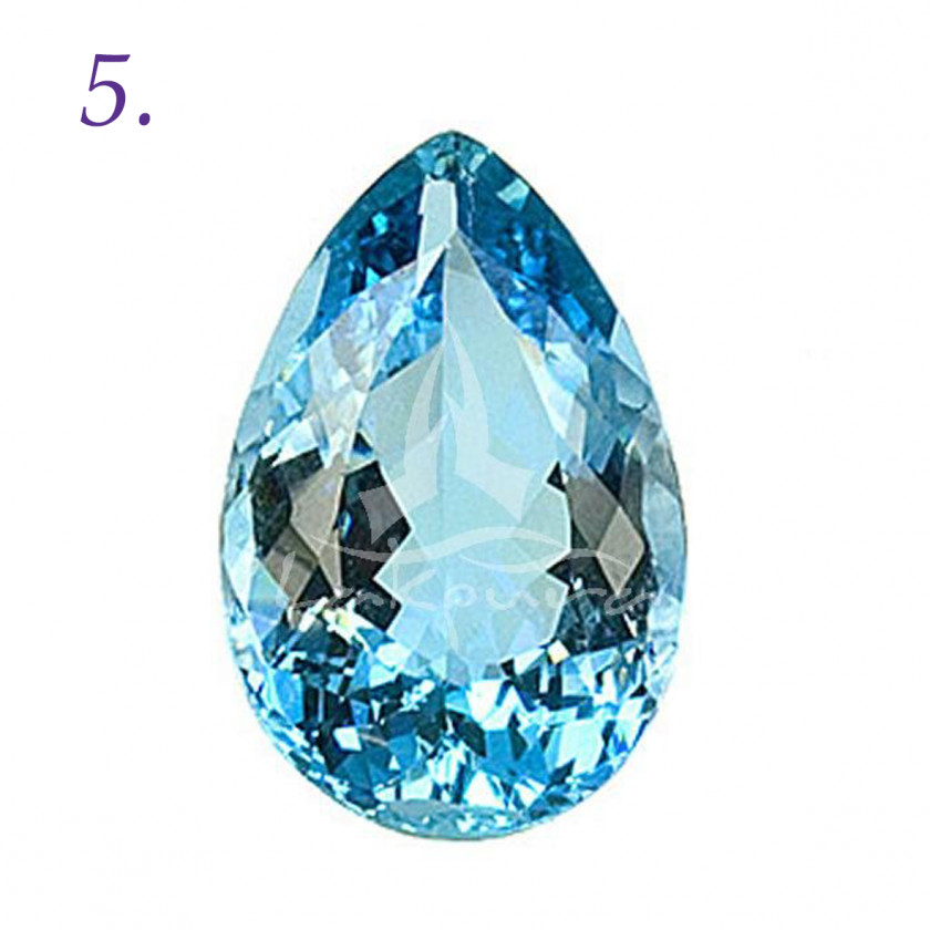 Sapphire Birthstone Aquamarine Gemstone Beryl Jewellery PNG
