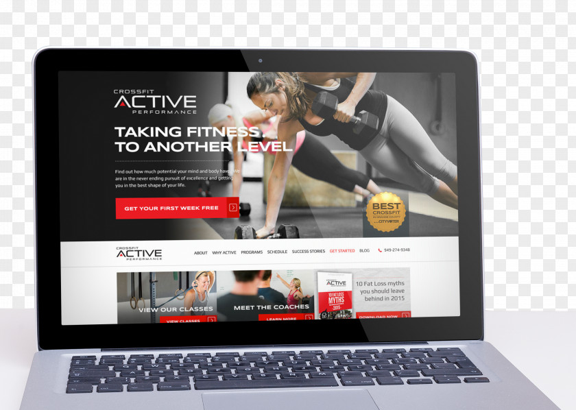 Barbell Fitness Centre Brand Business Display Advertising PNG
