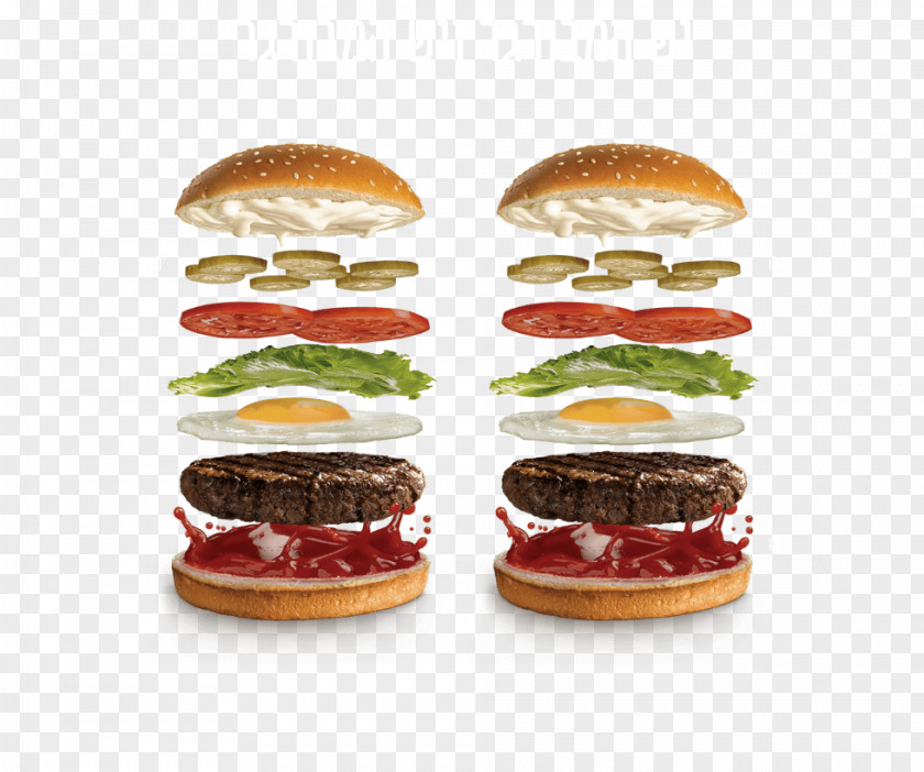Burger Hamburger Veggie Cheeseburger Slider Breakfast Sandwich PNG