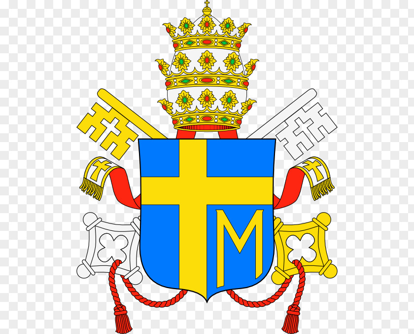 San Pablo Papal Coats Of Arms Escutcheon John Paul II Arica College Aita Santu Heraldry PNG