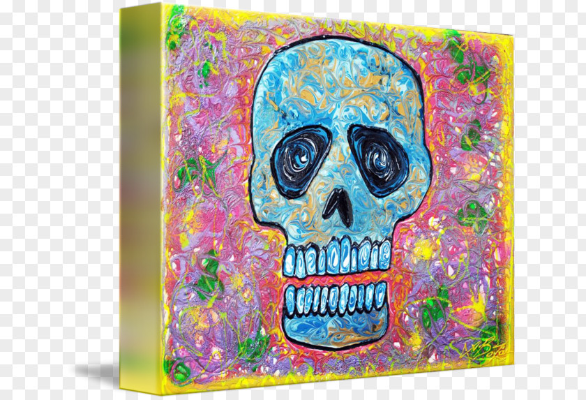 Skull Visual Arts Psychedelic Art Modern PNG