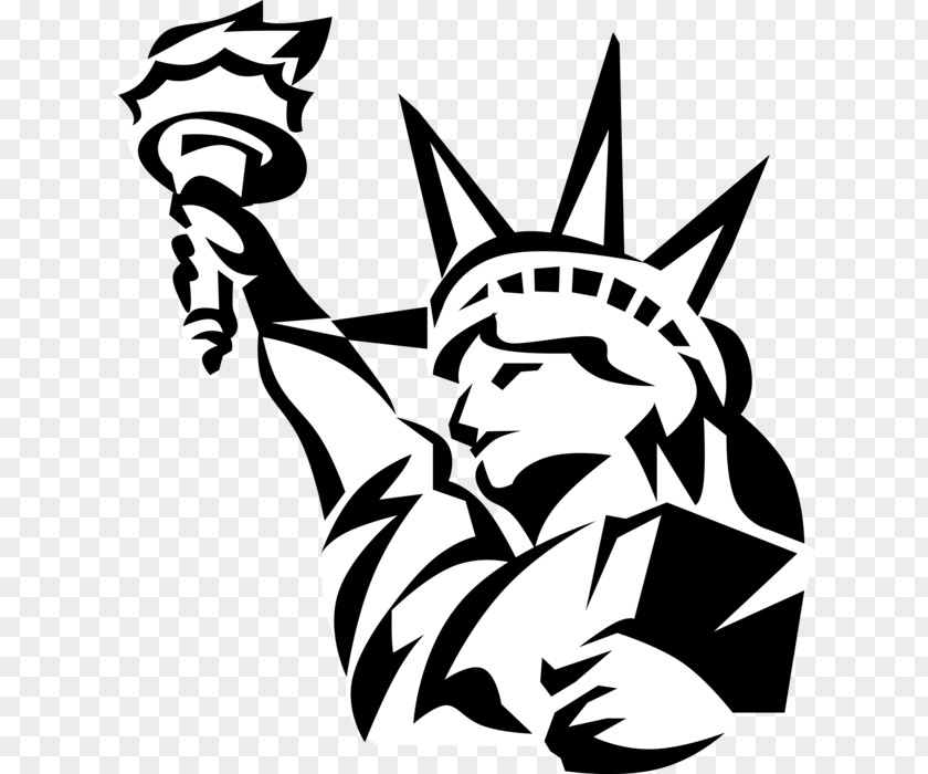 Statue Of Liberty Clip Art Illustration Vector Graphics PNG