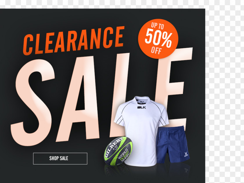 Clearance Sales Logo Product Design Banner Sportswear PNG