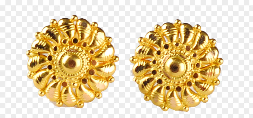 Gold Earring Jewellery Jewelry Design PNG