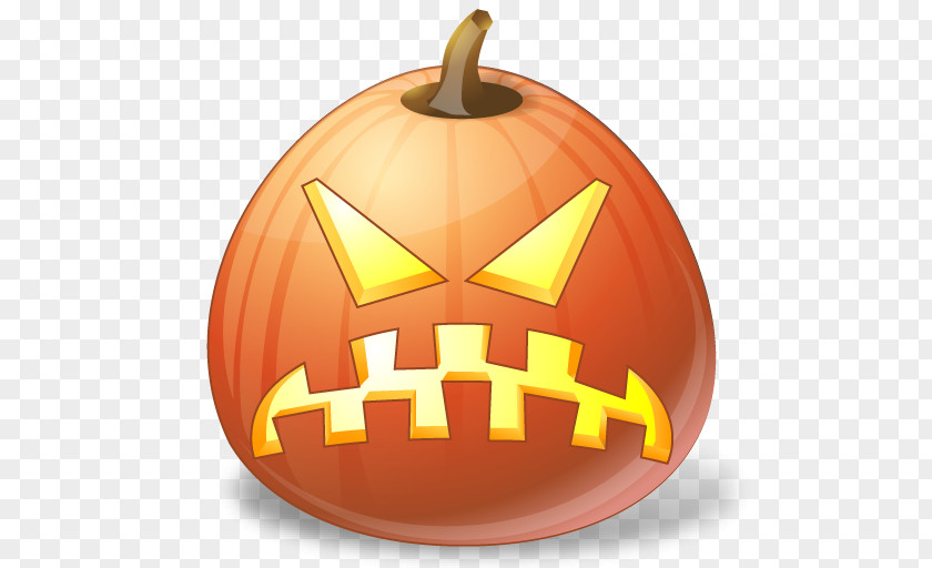 Halloween Pumpkin Angry Jack-o-lantern Icon PNG