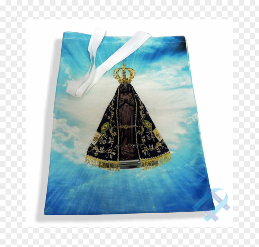 Our Lady Of Aparecida Blue Handbag PNG