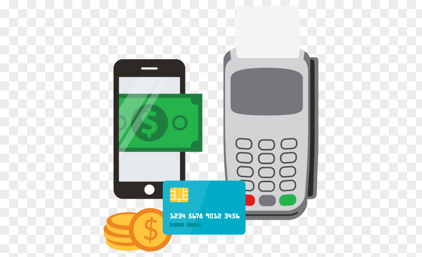 Smartphone Feature Phone Payment Processor Merchant Terminal PNG