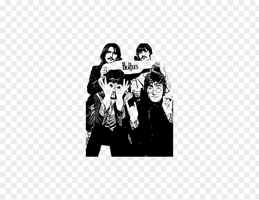The Beatles' 1965 US Tour Yellow Submarine Sign Of Horns Music PNG tour of the horns Music, others clipart PNG