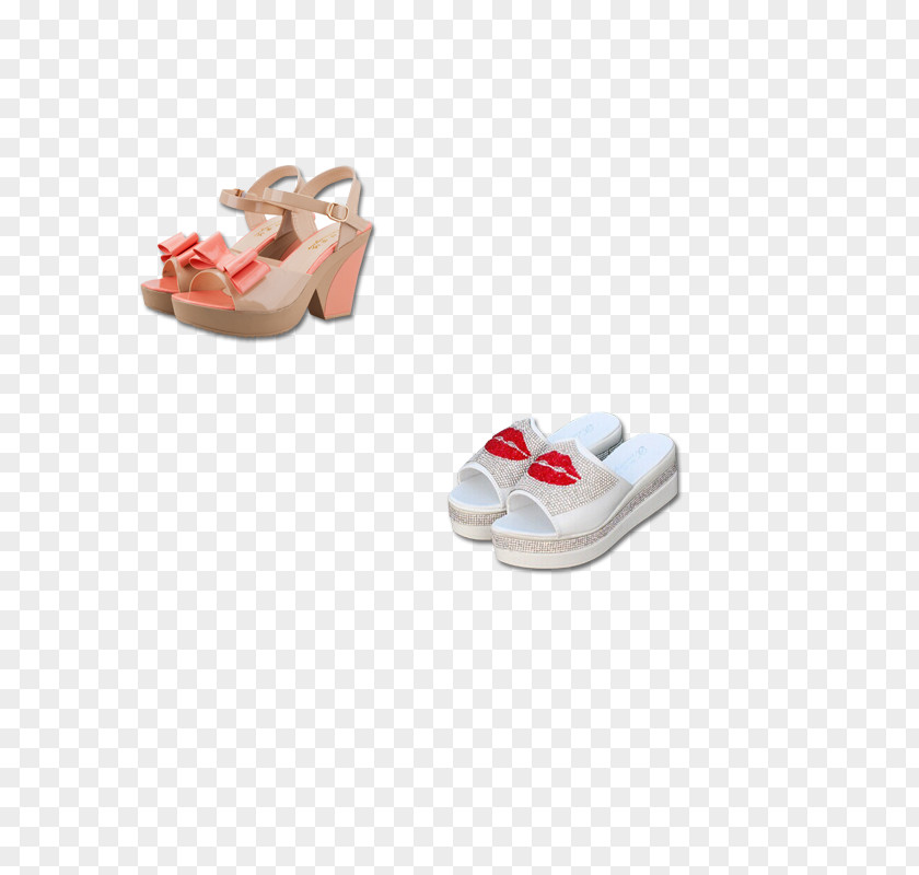 Two Pairs Of High-heeled Sandals Footwear Sandal Shoe PNG