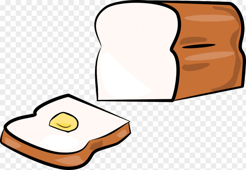 Bread Cliparts White Toast Sliced Clip Art PNG