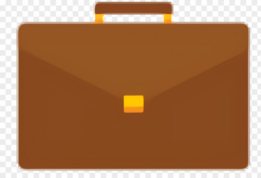 Briefcase Bag Yellow Background PNG
