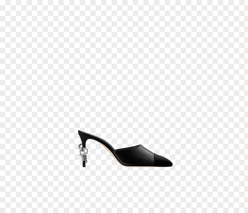 Chanel High-heeled Shoe Leather Boot PNG