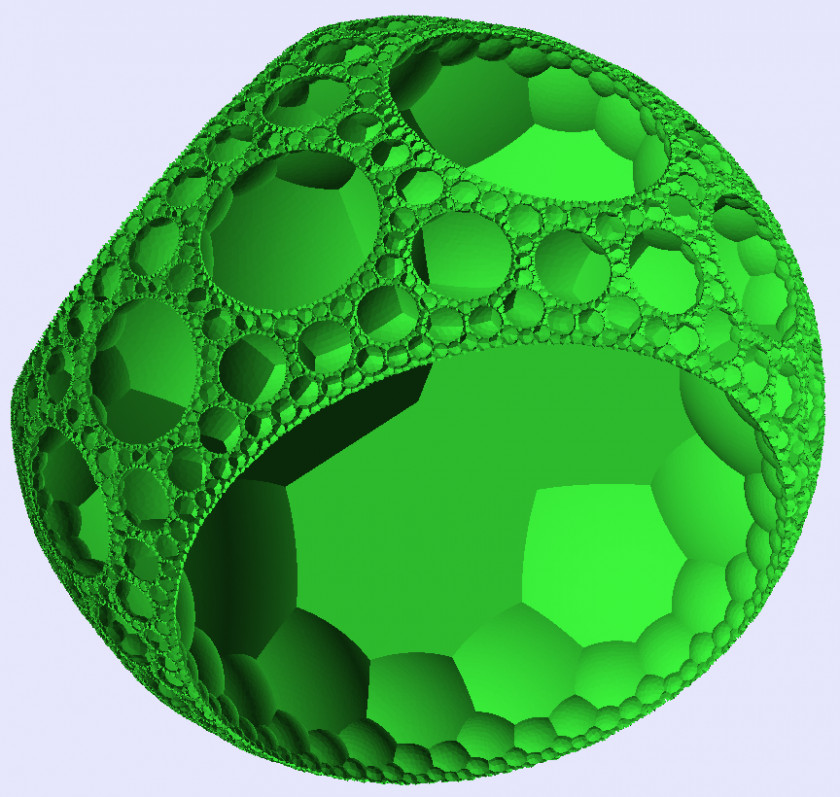 Heptagon Kleinian Group Geometry Hyperbolic Space Order-6-3 Square Honeycomb PNG