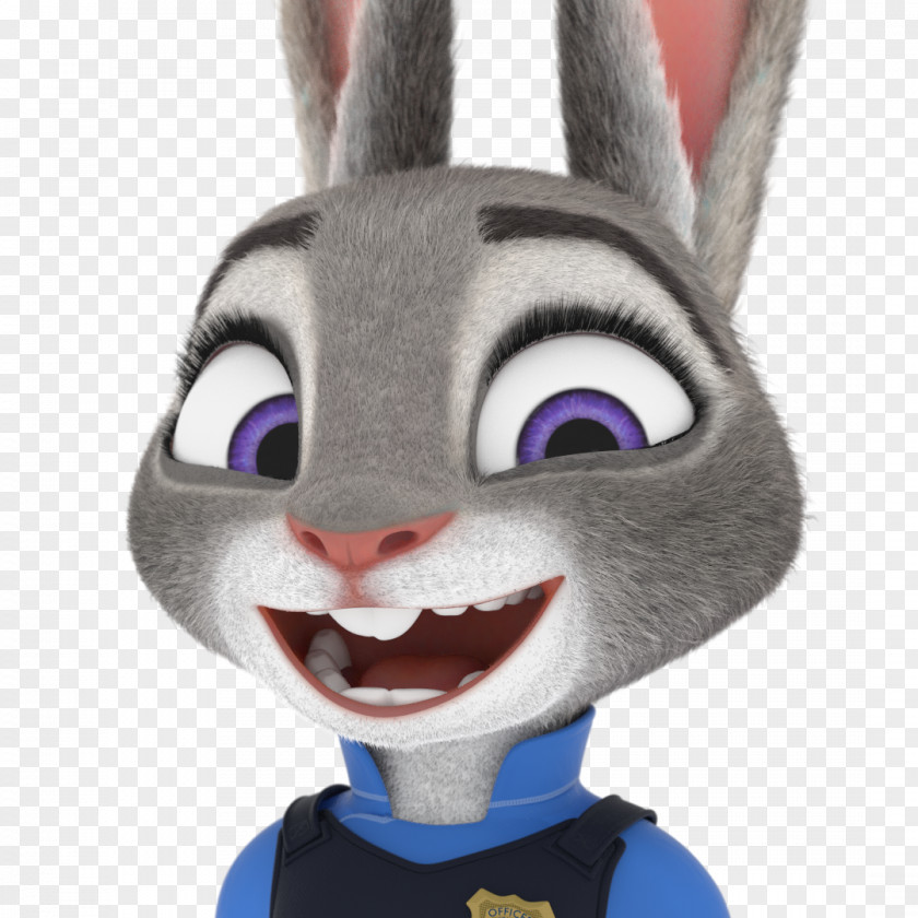 Rabbit Lt. Judy Hopps Sticker Telegram Stuffed Animals & Cuddly Toys PNG