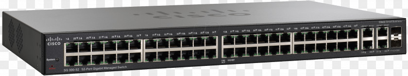 Switch Cisco Network Gigabit Ethernet Small Business SG300 Power Over Systems PNG