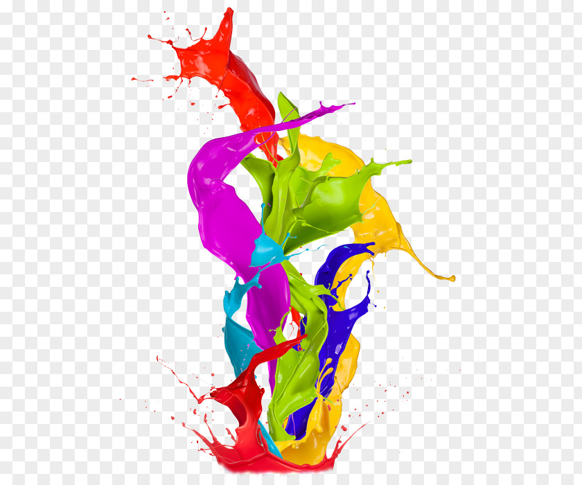 Colour Explosion Graphic Design Art Flower PNG