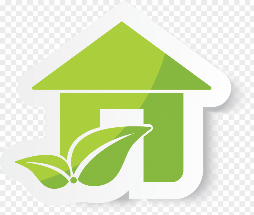 Eco Friendly Home Logo Love Laundry Brand PNG