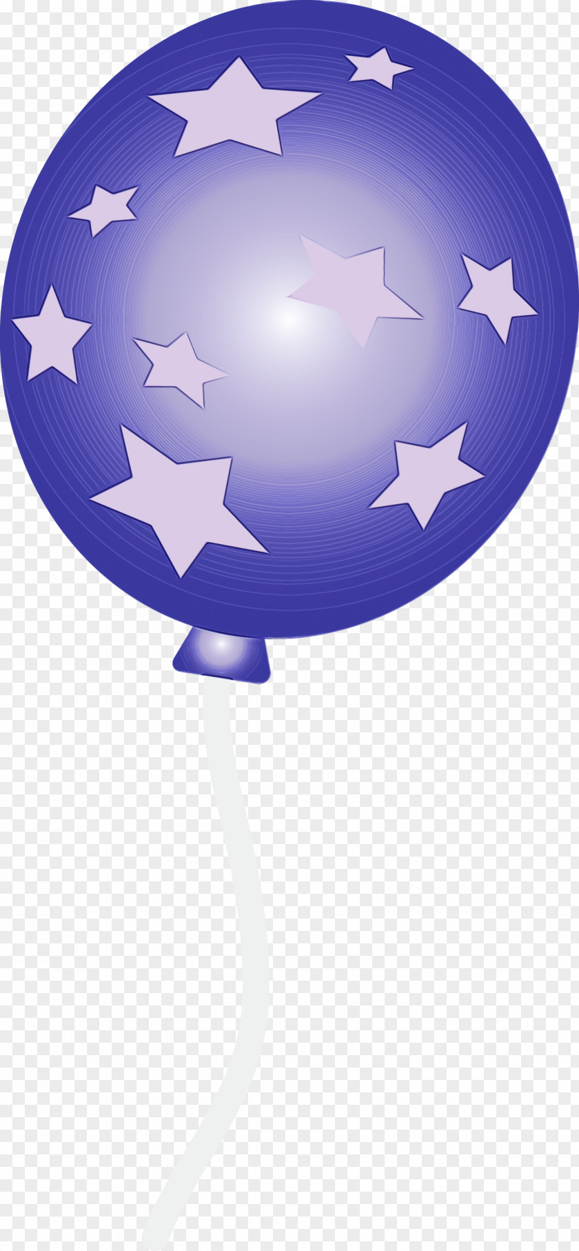 Flag Tree Electric Blue Star PNG