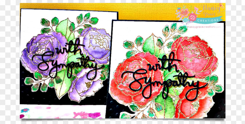Sympathy Card Floral Design Cut Flowers Flower Bouquet Rose Family PNG