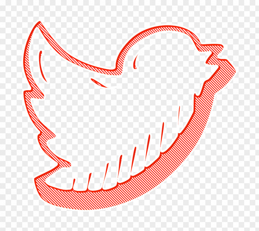 Tooth Mouth Bird Icon Logo Sign PNG