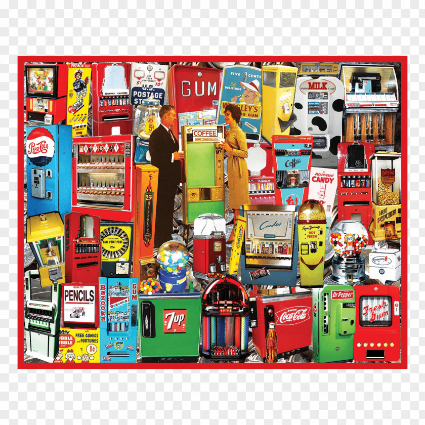 Toy Jigsaw Puzzles Puzzle Video Game Vending Machines PNG