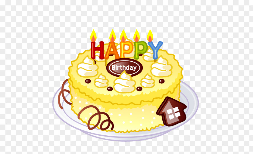 Cake Birthday Torte Decorating PNG