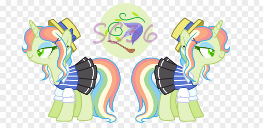 Nectar Light Art Pony Rainbow Color PNG