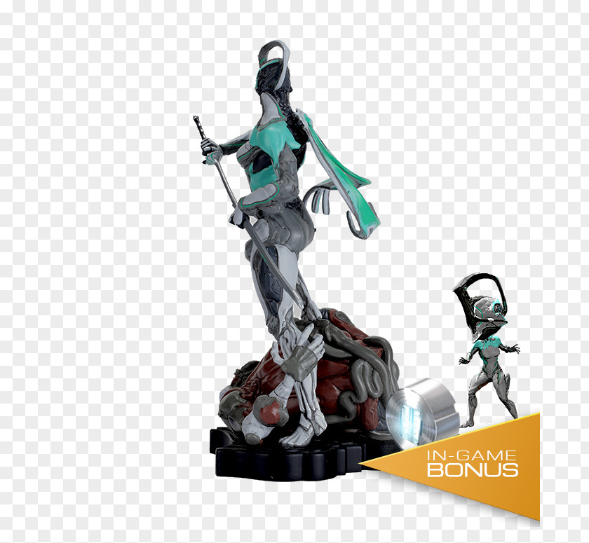 Statue Top View Figurine Warframe NYX Cosmetics PNG