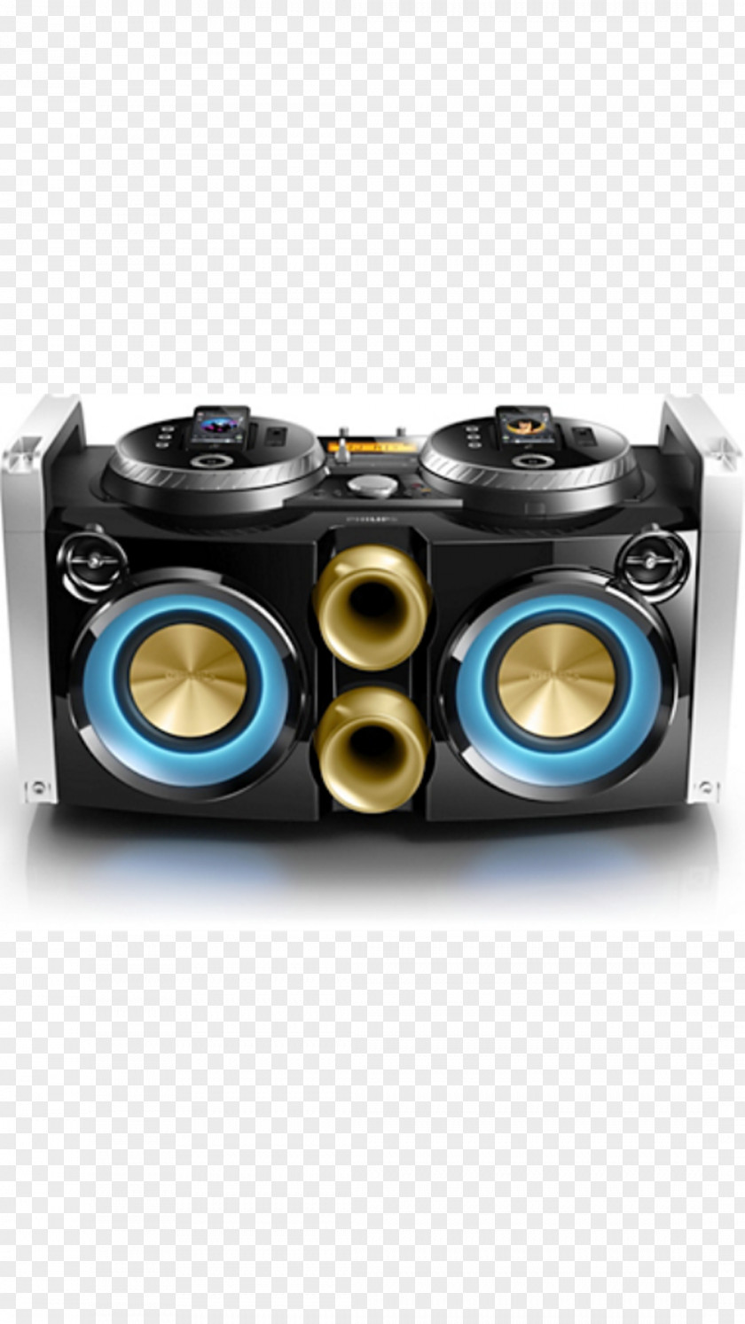 USB High Fidelity Philips Loudspeaker Subwoofer Boombox PNG