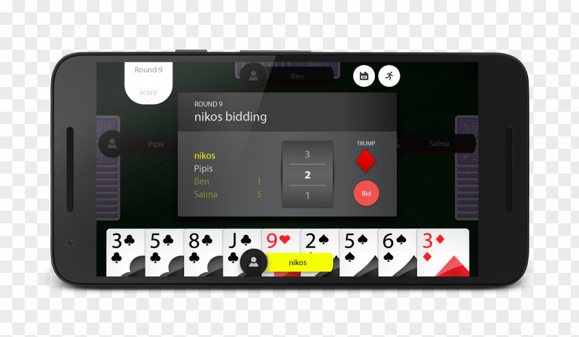 Android Whist Game PNG