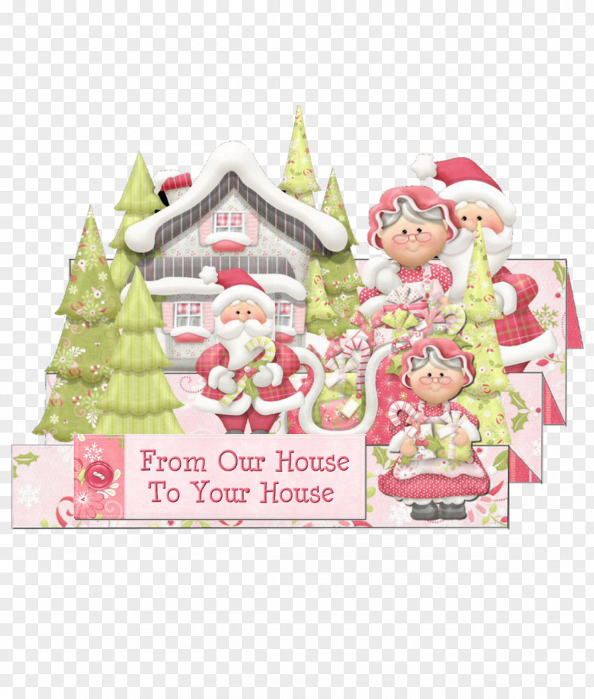 Christmas Mrs. Claus Ornament Greeting & Note Cards Tree PNG