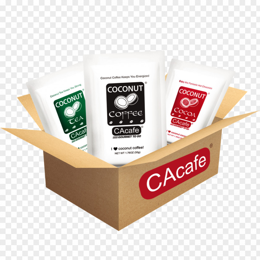 Coffee Box Product Sample Carton PNG