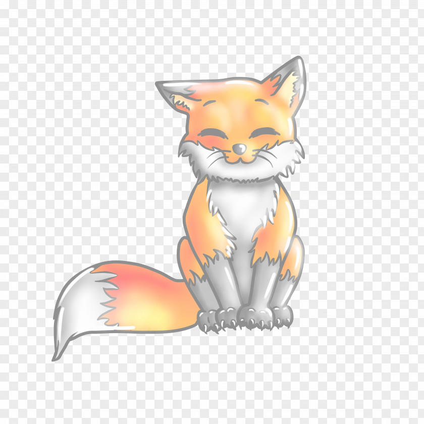 Fox Drawing Kavaii PNG