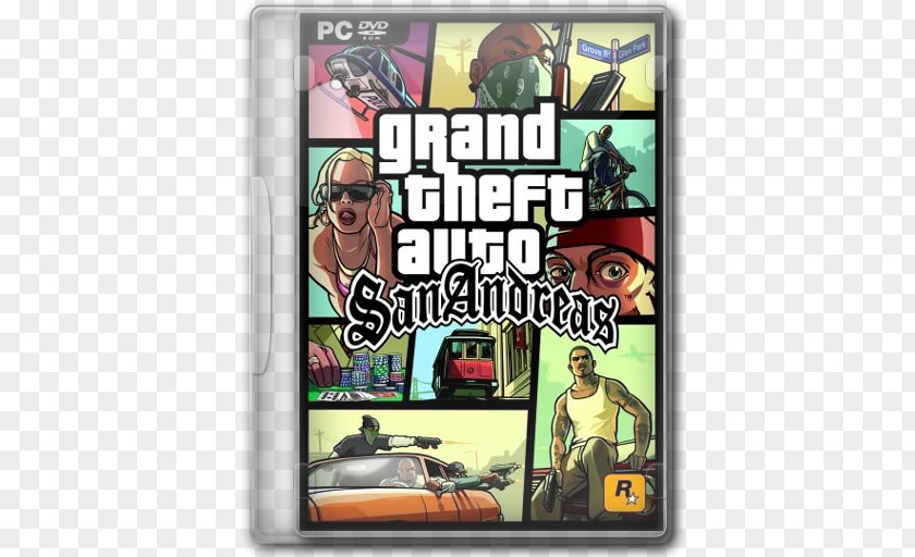 GTA San Grand Theft Auto: Andreas Auto V IV PlayStation 2 PNG