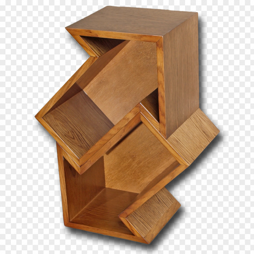 Oak Table Bookcase Furniture Shelf PNG