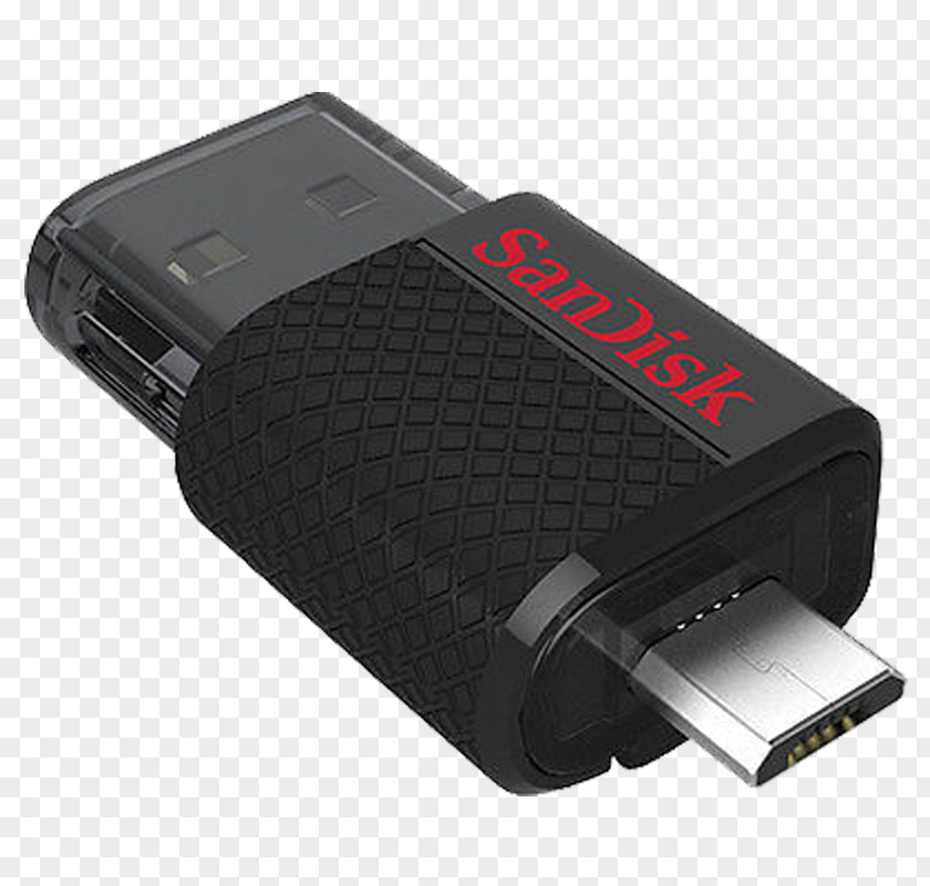 USB Flash Drives SanDisk Ultra Dual 3.0 On-The-Go Micro-USB PNG