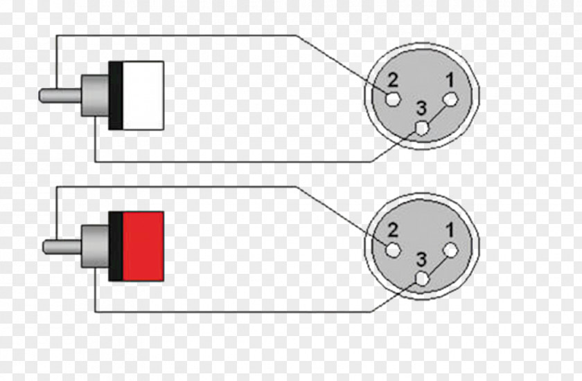 Wiring Diagram XLR Connector RCA Electrical PNG