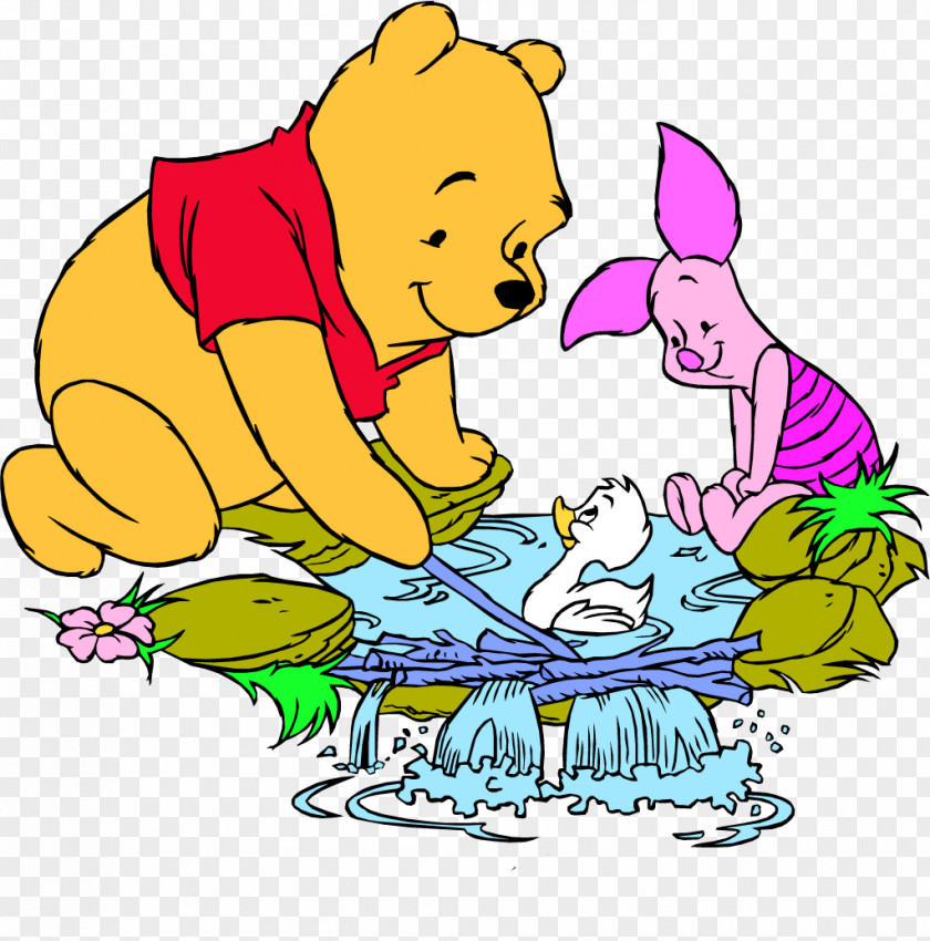 Winnie The Pooh And Friends Piglet Eeyore Tigger PNG
