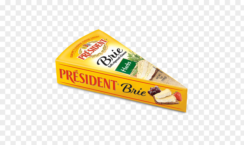 Cheese Processed Wrap Brie Président PNG