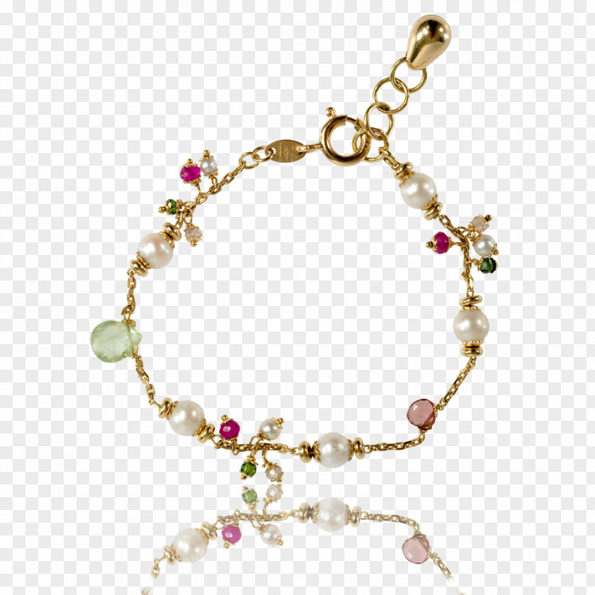 Jewellery Pearl Earring Bracelet Gold PNG