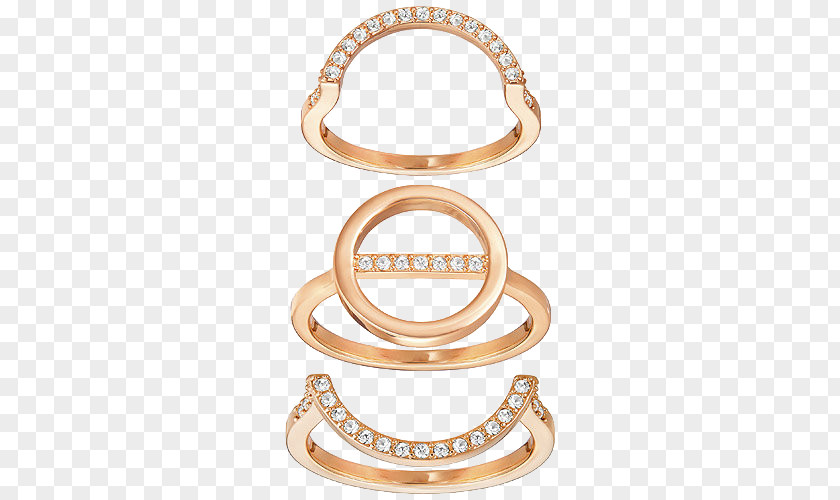 Swarovski Jewelry Golden Rings Earring AG Jewellery Gold Plating PNG