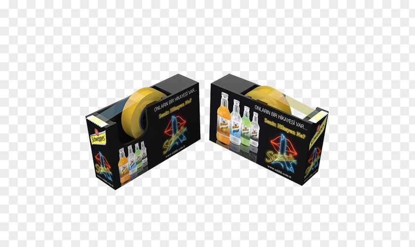 Box Adhesive Tape Dispenser Promotion PNG