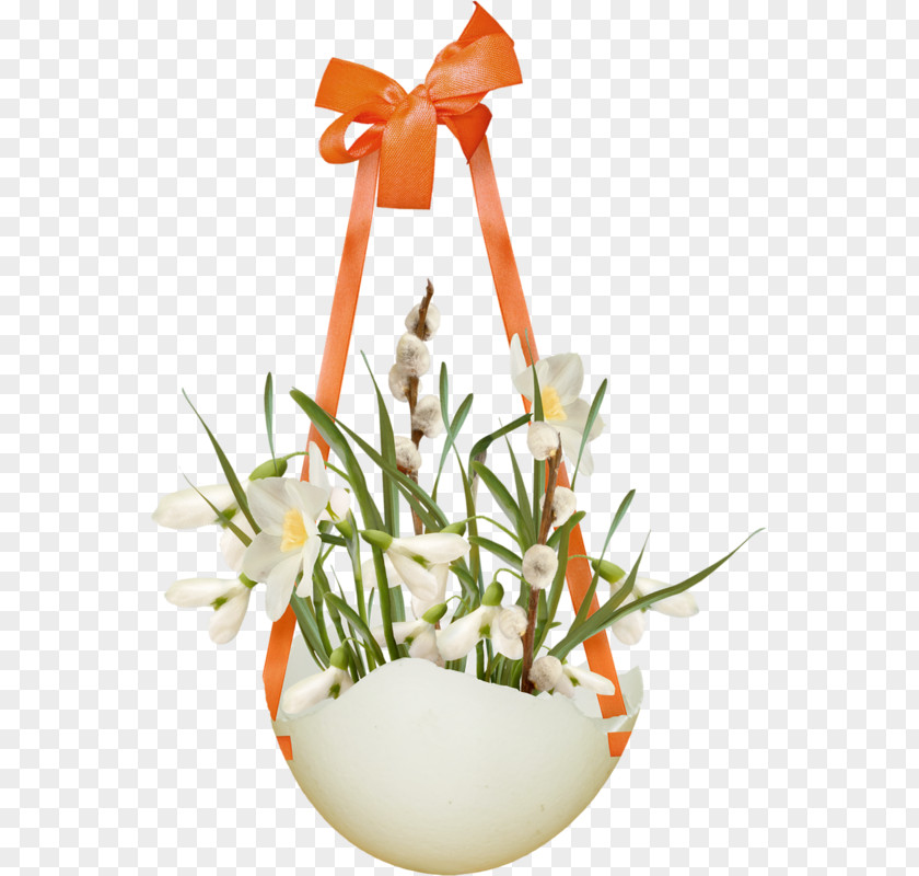 Design Floral Cut Flowers Flowerpot PNG