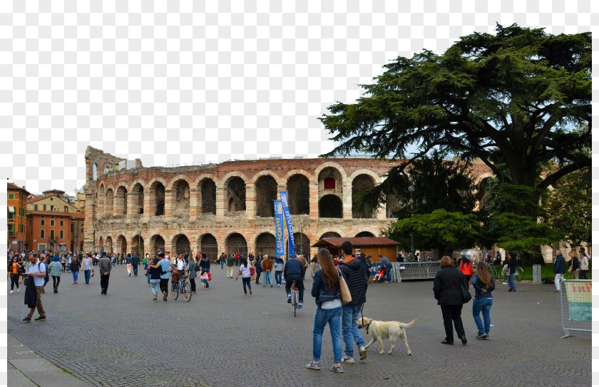 The Historic City Of Verona, Italy, Four Verona Tourism History PNG