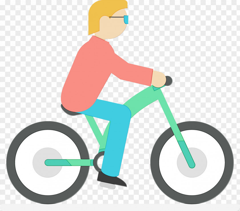Bicycle Frame Tire Bike Cartoon PNG