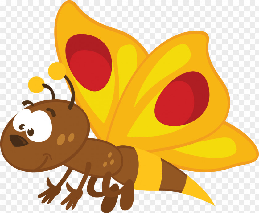 Butterfly Honey Bee Insect PNG